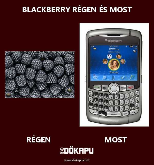 blackberry régen és most
 
 title=