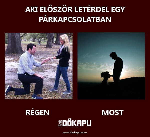 Aki először letérdel egy párkapcsolatban
 
 title=