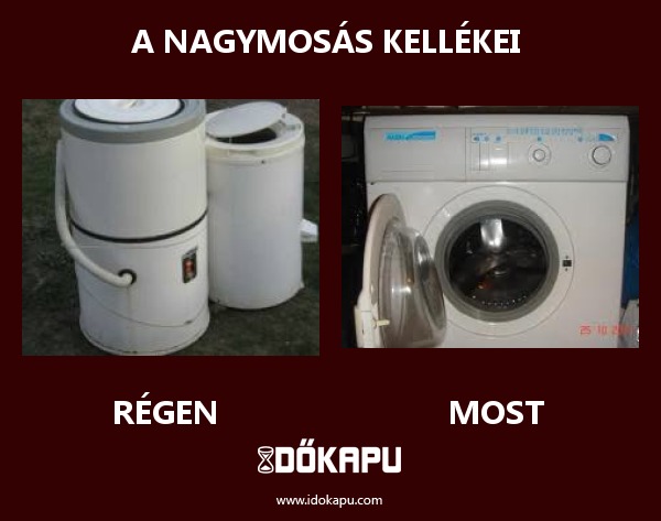 A nagymosás kellékei 
 
 title=