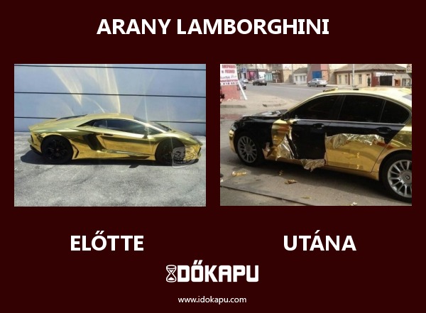 Arany lamborghini
 
 title=