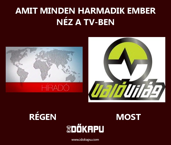 Amit minden harmadik ember néz a TV-ben
 
 title=