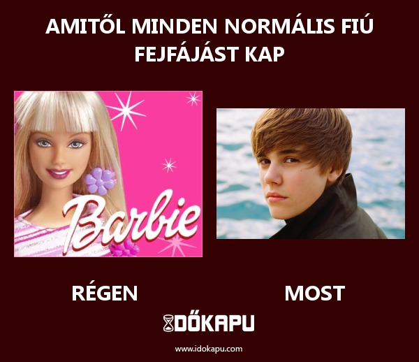 Amitől minden normális fiú fejfájást kap
 
 title=
